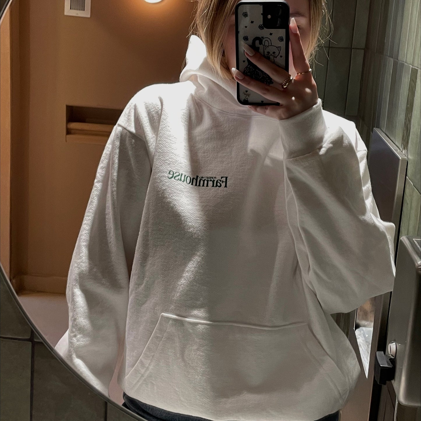 Farmhouse White Hoodie
