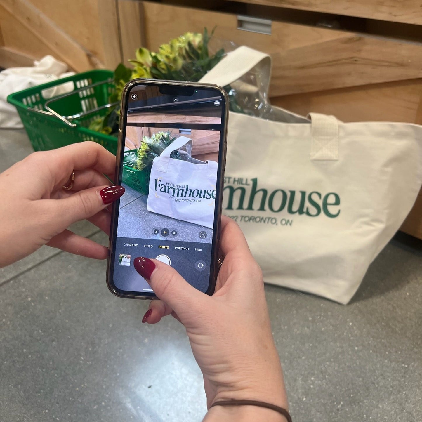 Farmhouse Canvas Tote