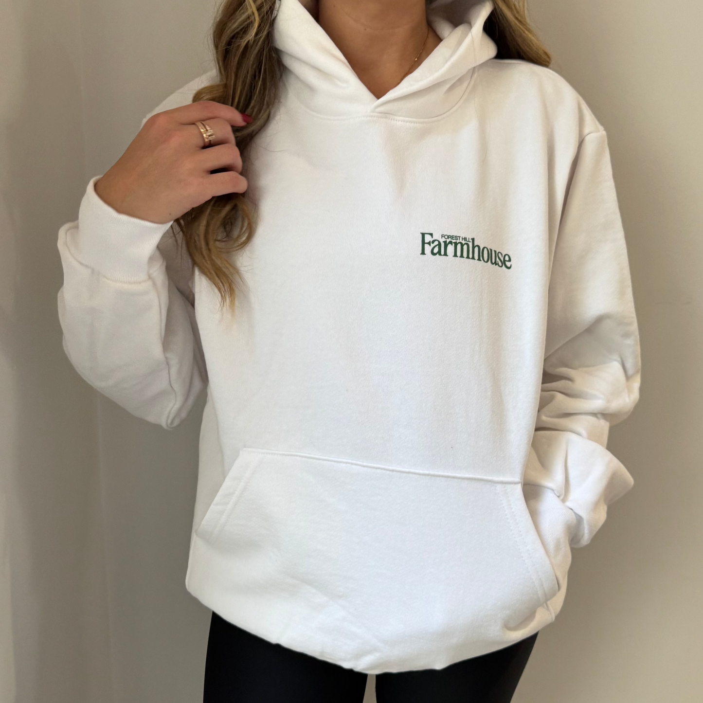 Farmhouse White Hoodie