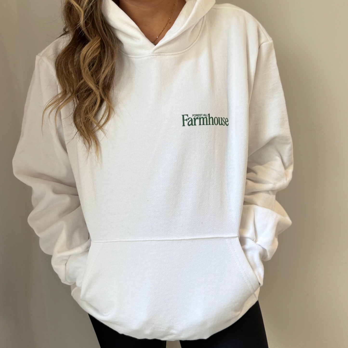 Farmhouse White Hoodie