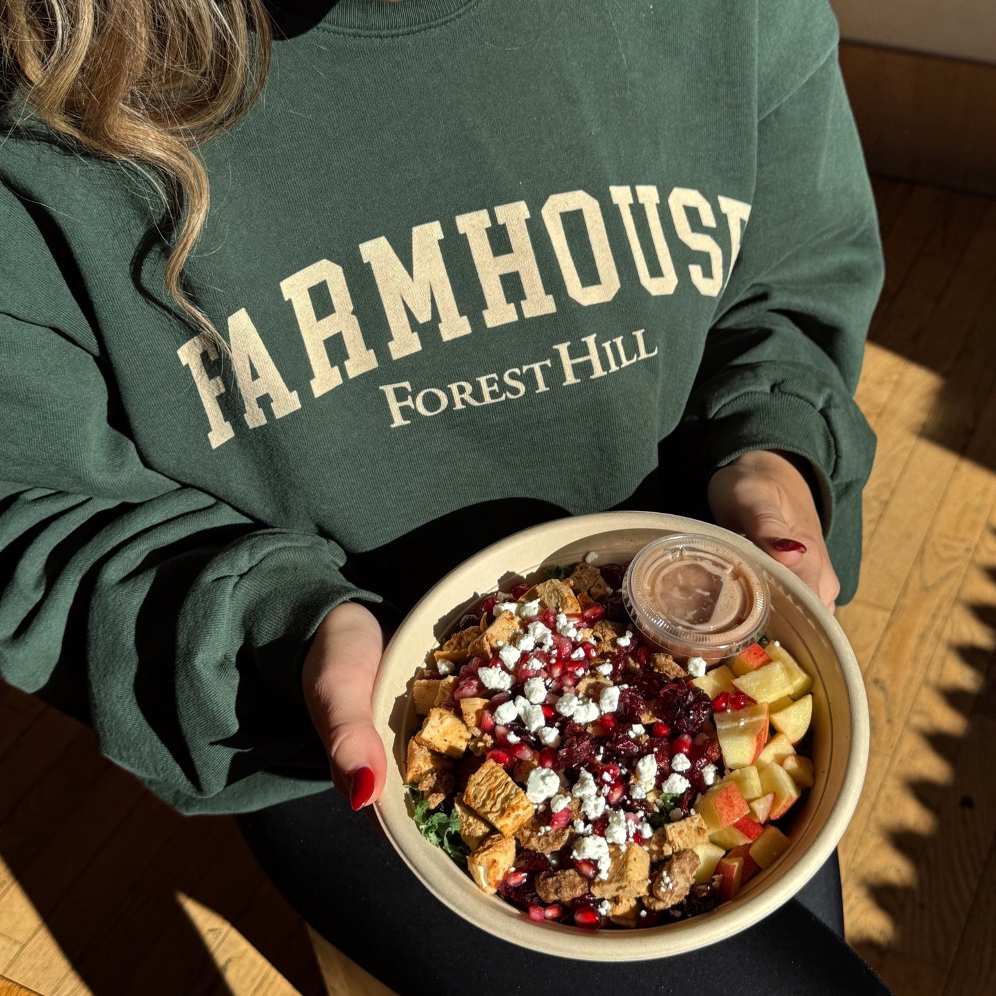 Farmhouse Classic Green Crewneck